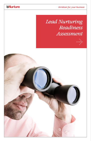 Lead Nurturing Readiness Assesment - PDF cover